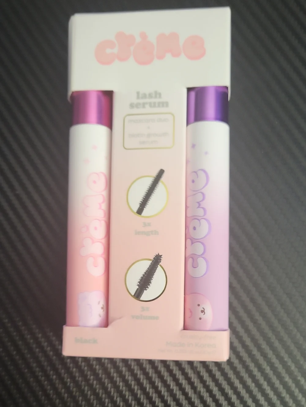 Lash Mascara‎ Serum Duo in Black
